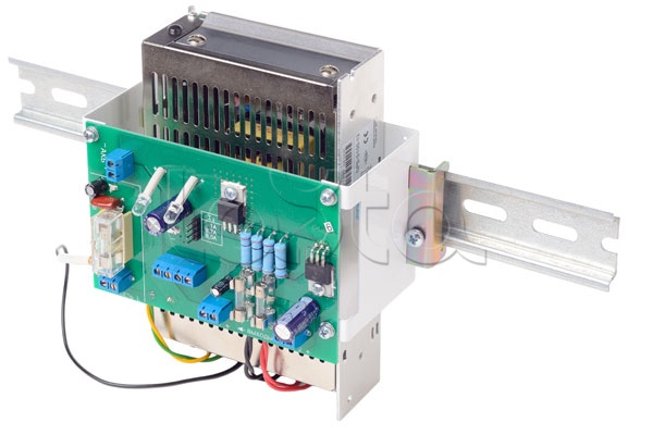 Блок резервного питания для установки на DIN-рейку Полисервис БРП-12-1-И исп.3 на DIN-рейку