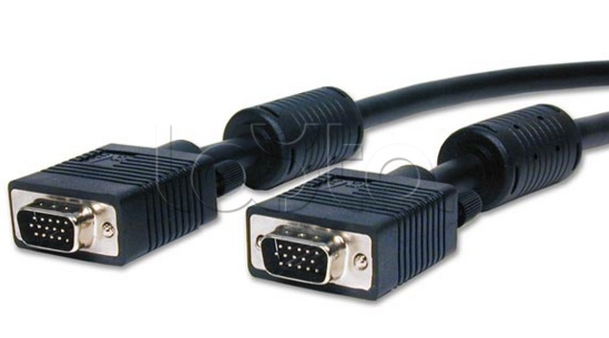 Шнур VGA plug - VGA plug 3М (с ферритами) (10шт/уп) PROCONNECT 17-5505-6