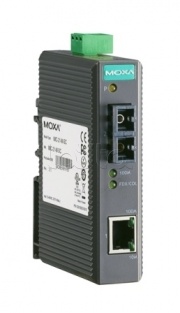Медиаконвертер Ethernet 10/100BaseTX в 100BaseFX (SC) Moxa IMC-21-S-SC