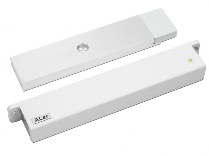 Замок электромагнитный Aler AL-300 PRemium (12 В, белый)