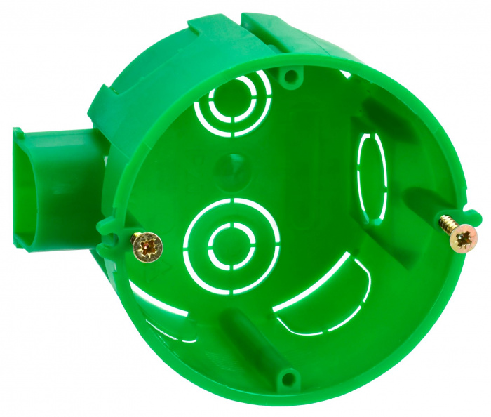 Коробка уст. КМ40004-10 блоч. для тв.стен 68х45 (ст.уз.) IEK (UKT10-068-045-000-A-S)