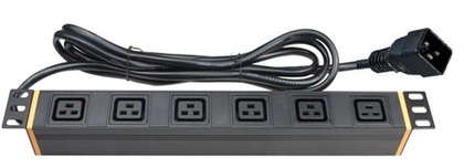 Блок распределения питания для 19&quot; шкафов DKC R519SH6CB