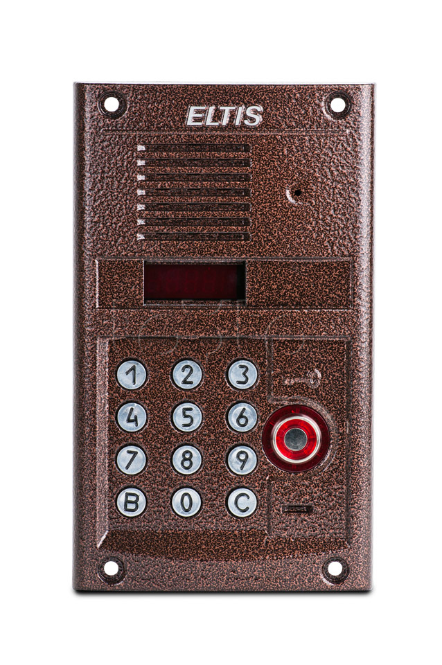 Блок вызова ELTIS DP400-TDC22 (бронза-антик металлик)