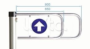 Створки для калитки PERCo-ASG-650