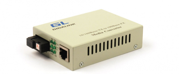 Конвертер Gigalink GL-MC-UTPF-SC1F-18SM-1310-N