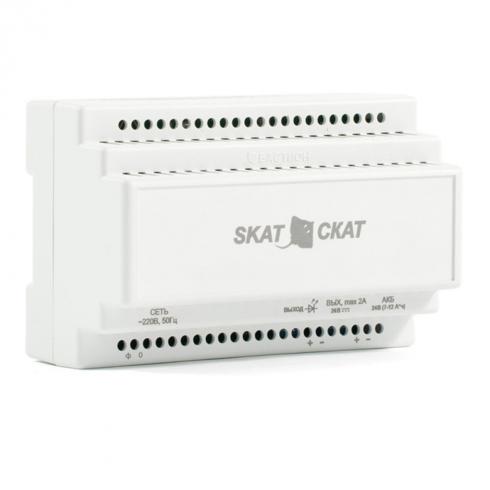 Источник питания резервный Бастион SKAT-24-2.0-DIN