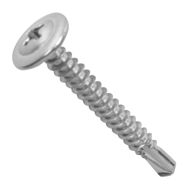 Саморез с прессшайбой со сверлом 4,2х25 (1000 шт/уп) ПожТехКабель (860-032)