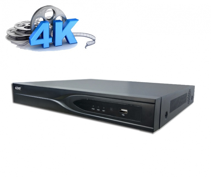 IP-видеорегистратор 16-и потоковый KENO KN-PRO16/2-4K