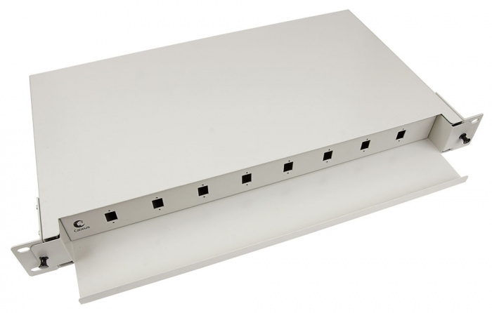 Бокс оптический 19&quot; на 8SC портов Cabeus ODF-19-8-SC