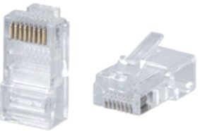 Коннектор RJ-45 (8Р8С) кат.6 (100шт./уп.) (J-RJ45-8P8C-UTP-6)