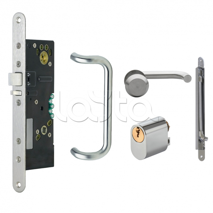 Готовый комплект для установки замка RusGuard Моторный замок RG-Lock 595 (KIT) (Комплект)