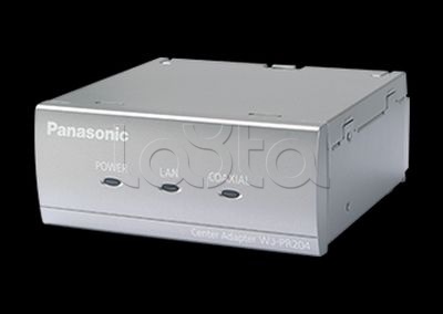 Адаптер для передачи данных от IP камер по коаксиалу, передача PoE по коаксиалу Panasonic WJ-PR201E