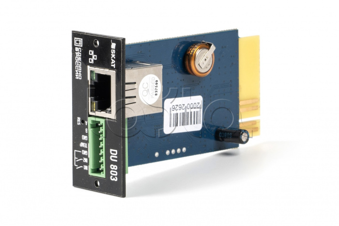Бастион SNMP-модуль DU 803 SKAT UPS-1000-10000 RACK Мониторинг и упр-е по Ethernet
