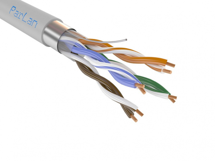 Кабель для СКС и IP-сетей ParLan F/UTP Cat5e PVC 8х2х0,52 Паритет