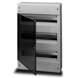Щиток настенный с дверцей, 54 модуля, IP41, цвет белый DKC 84654
