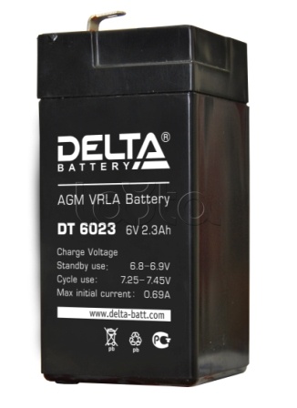 Аккумулятор свинцово-кислотный Delta DT 6023