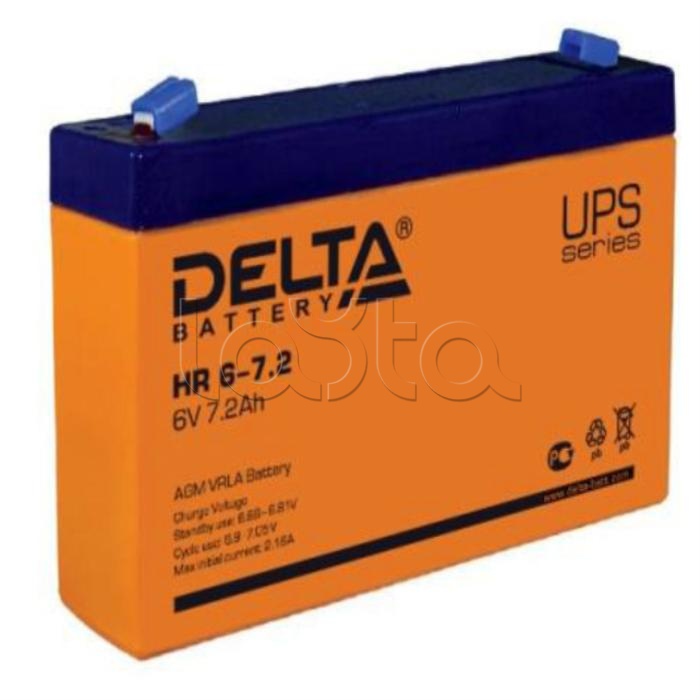Аккумулятор свинцово-кислотный Delta HR 6-7.2
