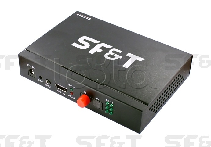 Приемник HDMI и ИК по оптоволокну SF&T SFH11S5R