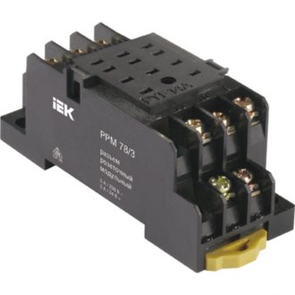 Разъем РРМ78/3 для РЭК78/3 модульный IEK RRP20D-RRM-3