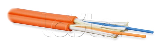 Кабель волоконно-оптический Hyperline FO-D3-IN-62-2-LSZH-OR