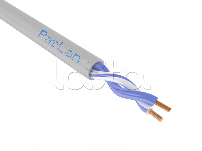 Кабель ParLan U/UTP Cat5e PVC 1х2х0,52 для СКС и IP-сетей 102440 Паритет (305м)