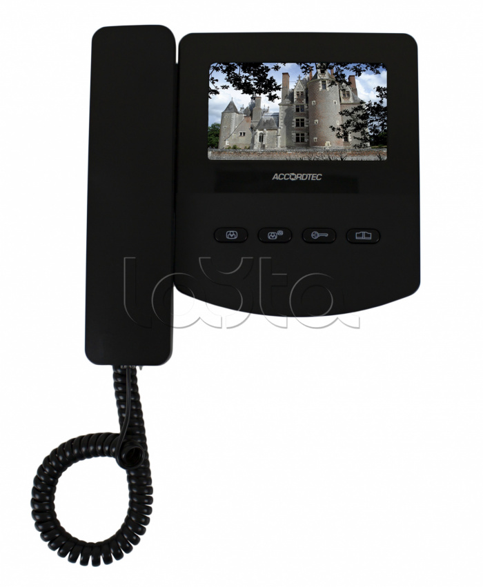 Видеодомофон 4.3&quot; AccordTec AT-VD 433C K EXEL BLACK