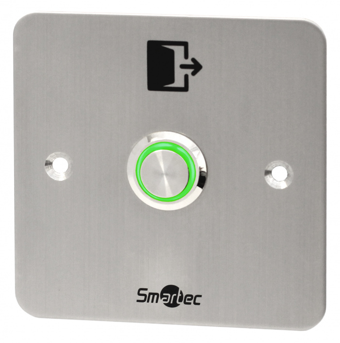 Кнопка выхода металлическая врезная Smartec ST-EX144L
