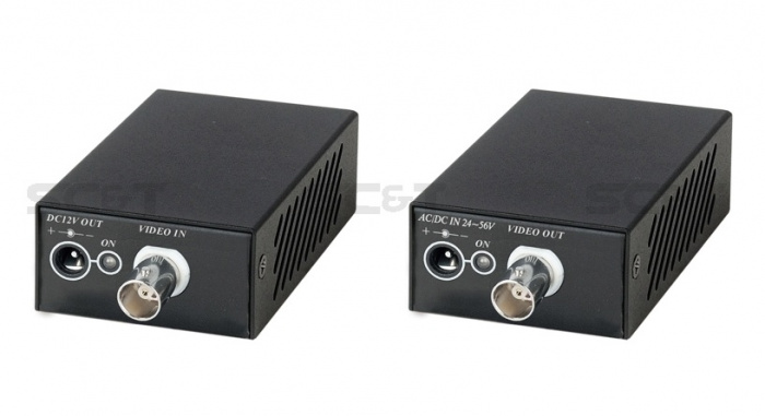 Комплект (передатчик + приёмник) для передачи Composite Video SC&T CA101VP