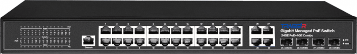 Управляемый коммутатор TRASSIR TR-NS24284C-400-24PoE