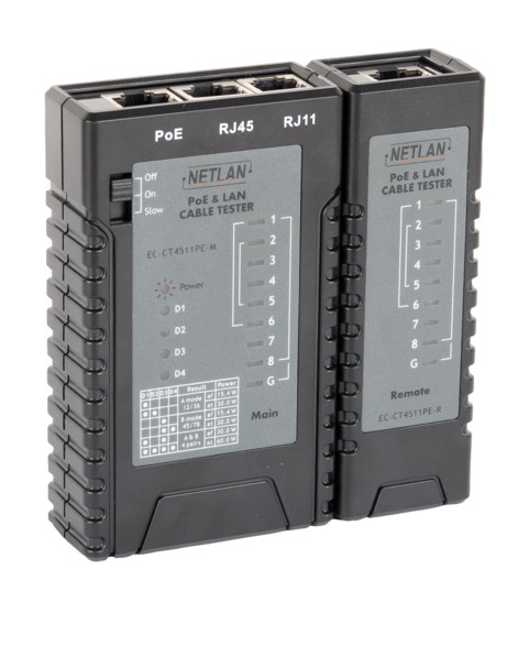 Тестер кабельный NETLAN EC-CT4511PE