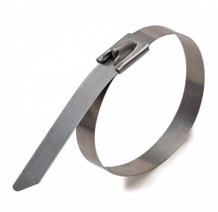 Стяжки кабельные стальные СКС (304) 4,6*150 (100 шт/уп) Промрукав (PR08.4872)