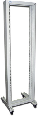 Стойка однорамная 42U, черная TWT TWT-RACK1-42U-BK