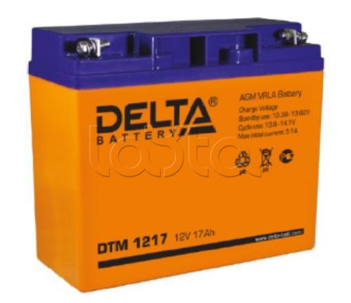 Аккумулятор свинцово-кислотный Delta DTM 1217