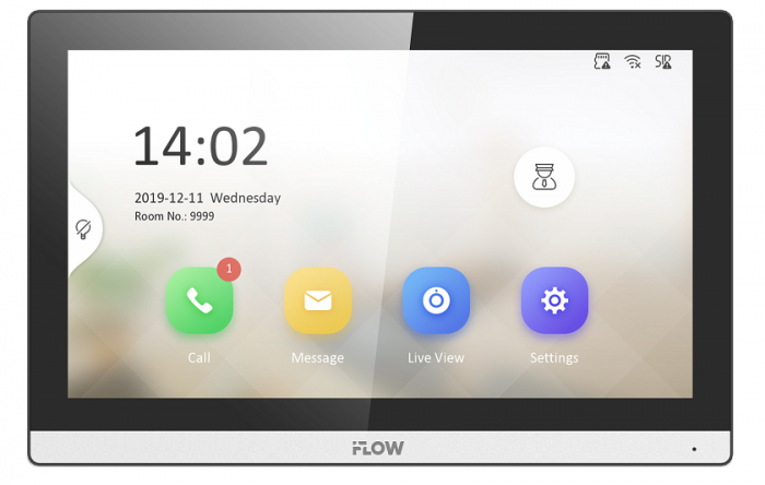 IP видеодомофон iFlow F-VI-3445IPE1
