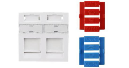 Вставка 45x45 (аналог Mosaic) Hyperline SIP3-2K-M45-45