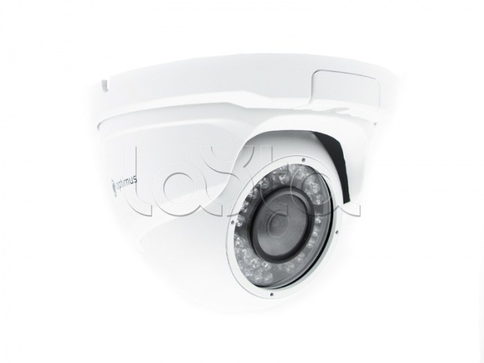 IP-камера видеонаблюдения уличная купольная Optimus IP-E042.1(2.8)PEI