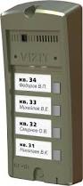 Панель вызова Vizit БВД-306-6
