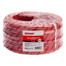 Кабель для пожарной сигнализации КПСВВнг(А)-LS 1x2x1,50мм2 REXANT (01-4863)