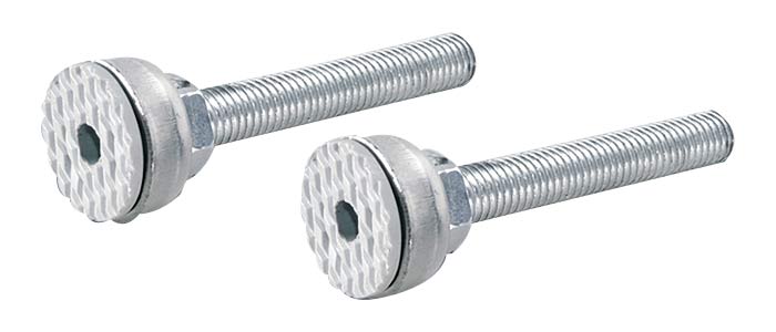 Ножка M12x95 (до 500 кг), цвет серебристый, для шкафов и стоек серий TTC, TSC, TWM-FC, TWFS-FC, ORV Hyperline FV-M12