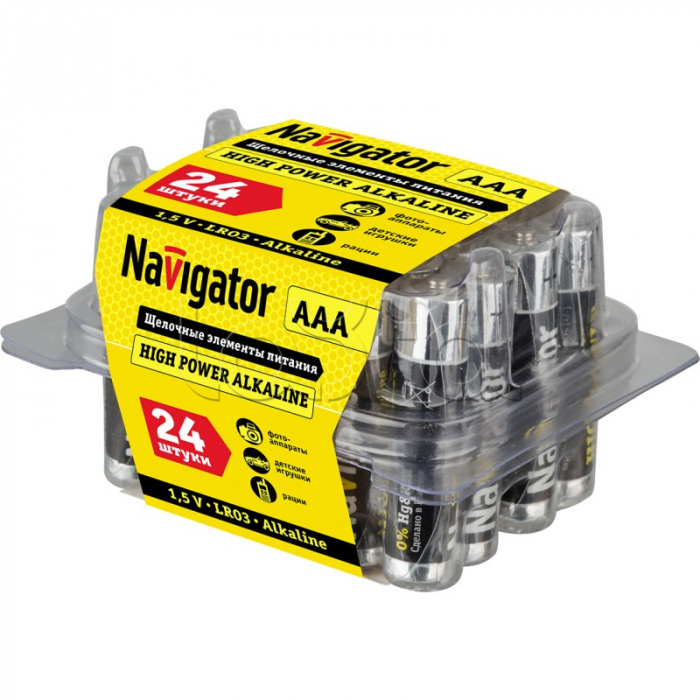 Элемент питания Navigator 94 787 NBT-NE-LR03-BOX24