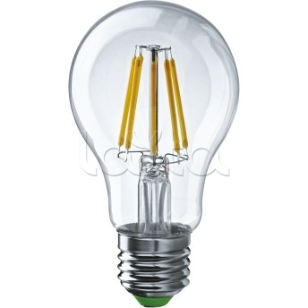 Лампа светодиодная LED 6Вт,220В, Е27 (теплый) FILAMENT Navigator NLL-F-A60-6-230-2.7K-E27