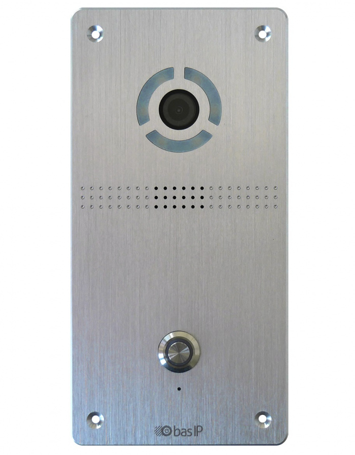 Панель вызывная BAS-IP AV-04FD SILVER