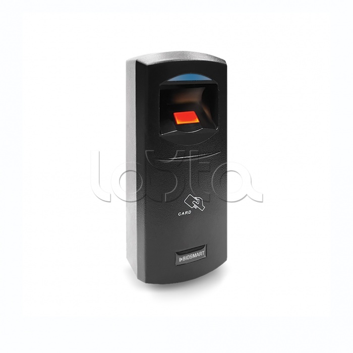 Контроллер с оптическим сканером отпечатка пальца и считывателем RFID-карт BioSmart 4-О MFR (Emarine, Mifare, NFC)