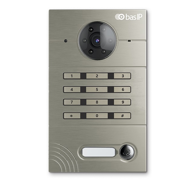 Панель вызывная BAS-IP AV-01KD GREY