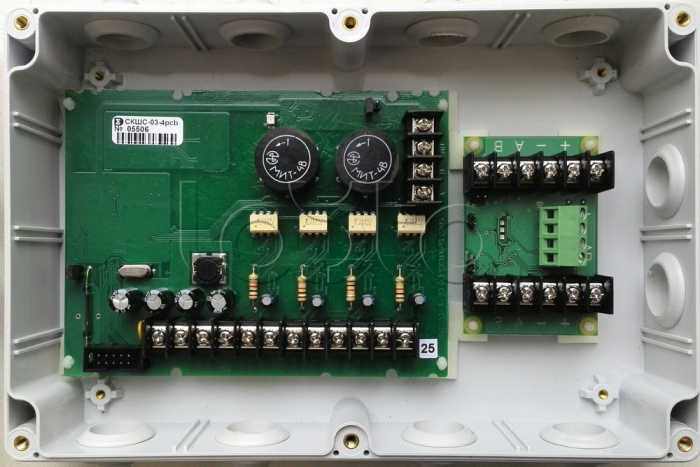 Контроллер сетевой шлейфов сигнализации Сигма-ИС СКШС-03-4 исп.П