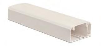 Кабель-канал 90х50 мм с перегородкой и фронтальной крышкой DKC 09500