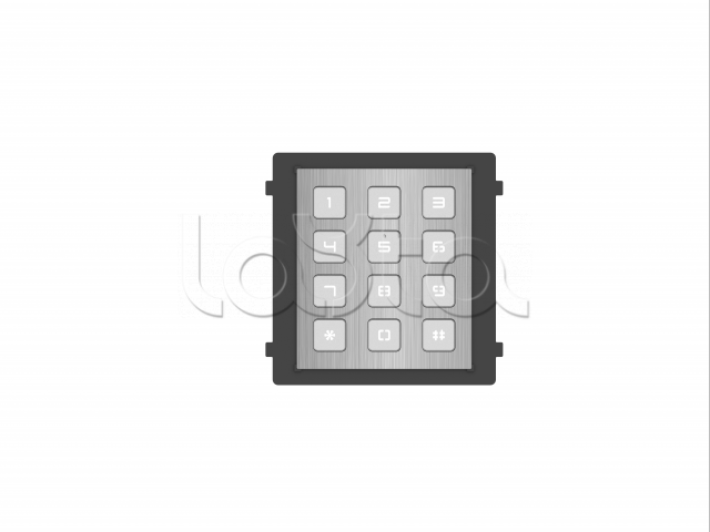 Модуль клавиатуры с подсветкой Hikvision DS-KD-KP/S