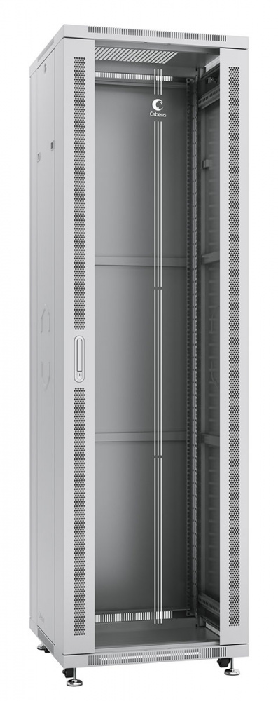 Шкаф напольный 19&quot; 42U Cabeus SH-05C-42U60/60