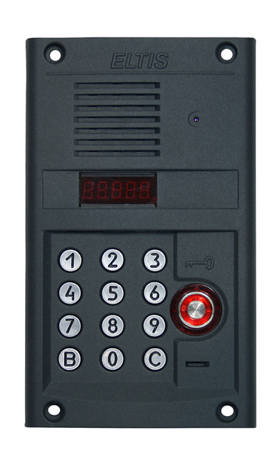 Блок вызова ELTIS DP400-TDC22  ( черн.-серый муар 7021)