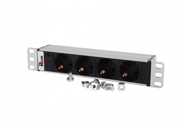 Блок розеток Rem-10 REM R-10-4S-220-Z